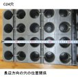 イチゴ育苗用トレイ カタツムリポット C24穴