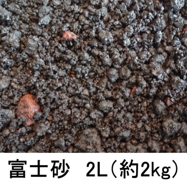 富士砂【2L】（溶岩石、スコリヤ、火山灰土・火山礫）アクアリウムにも最適｜山砂・川砂｜園芸用土｜たまごや商店