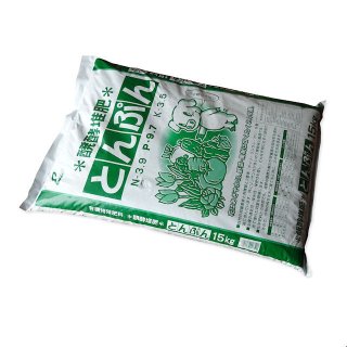 リン酸たっぷり-とんぷん発酵堆肥（N3.9-P9.7-K3.5）【90kg（15kgｘ6袋 