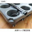 イチゴ育苗用トレイ カタツムリポット C24穴